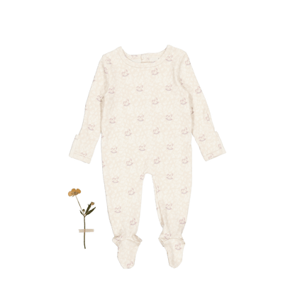 The Printed Romper & Bonnet - Heirloom Pony
